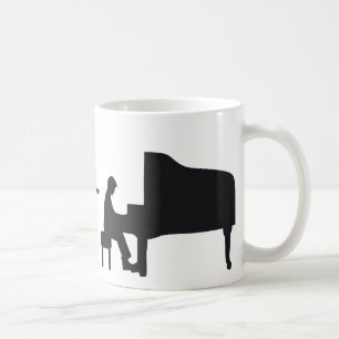evolution piano coffee mug