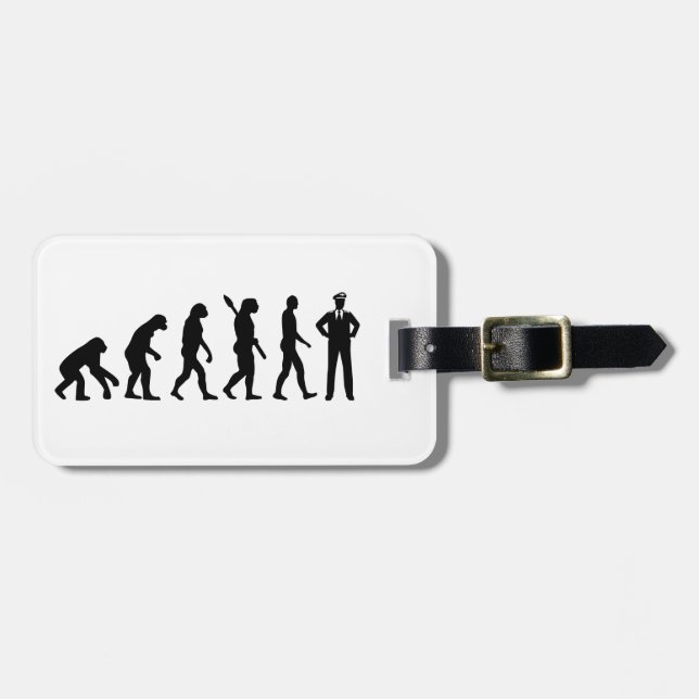 Evolution Pilot Luggage Tag (Front Horizontal)