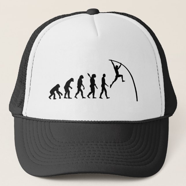 Evolution Pole vault Trucker Hat (Front)