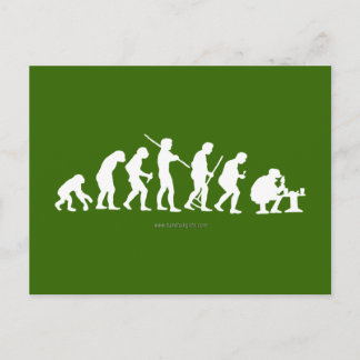 Evolution... Postcard