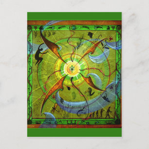 Evolution Postcard