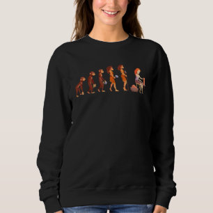 Evolution Pottery Craft Clay Art Pot Potters Artis Sweatshirt