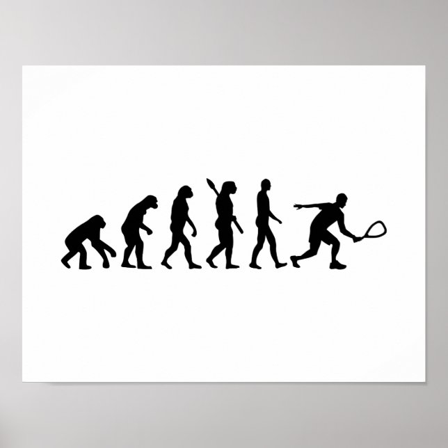 Evolution Racquetball Poster (Front)