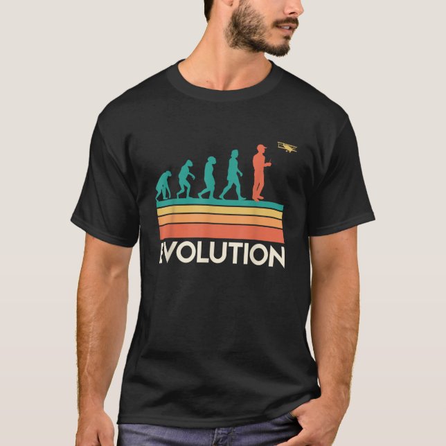 Evolution RC P Pilots Model Airplane Remote Contro T-Shirt (Front)