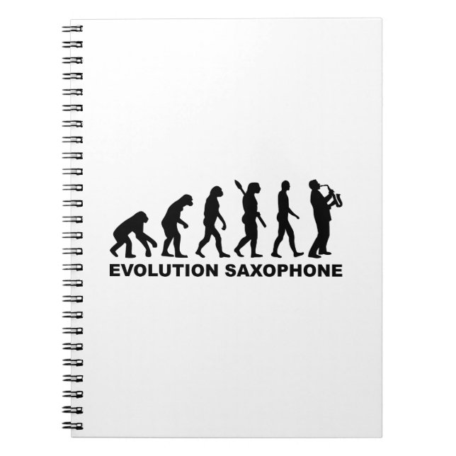 Evolution Saxophone Notebook (Front)
