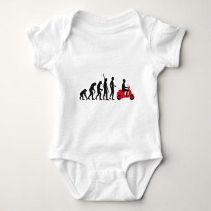 evolution scooter baby bodysuit