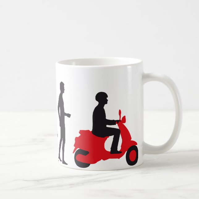 evolution scooter coffee mug (Right)