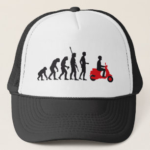 evolution scooter trucker hat