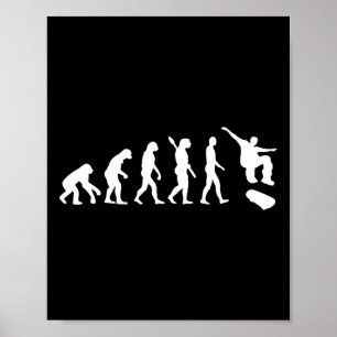 Evolution Skateboarding Poster