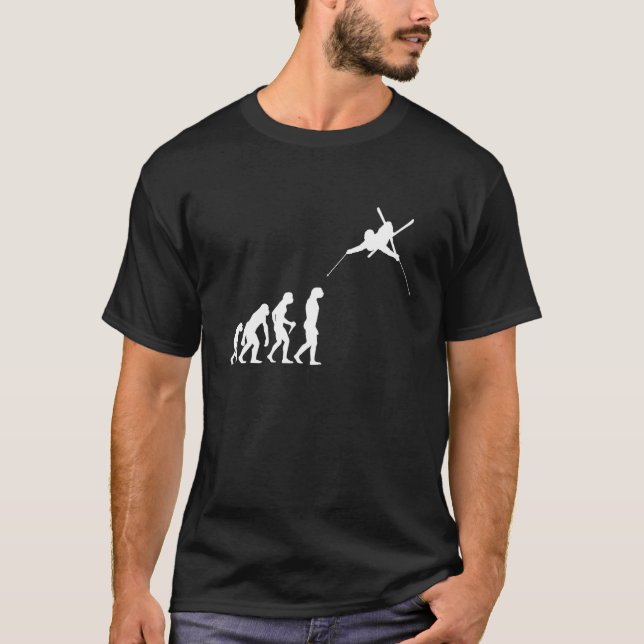 Evolution Ski Freestyle Freeride T-Shirt (Front)