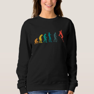 Evolution Skiing Skier Sweatshirt