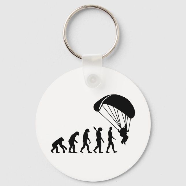 Evolution Skydiving Keychain (Front)