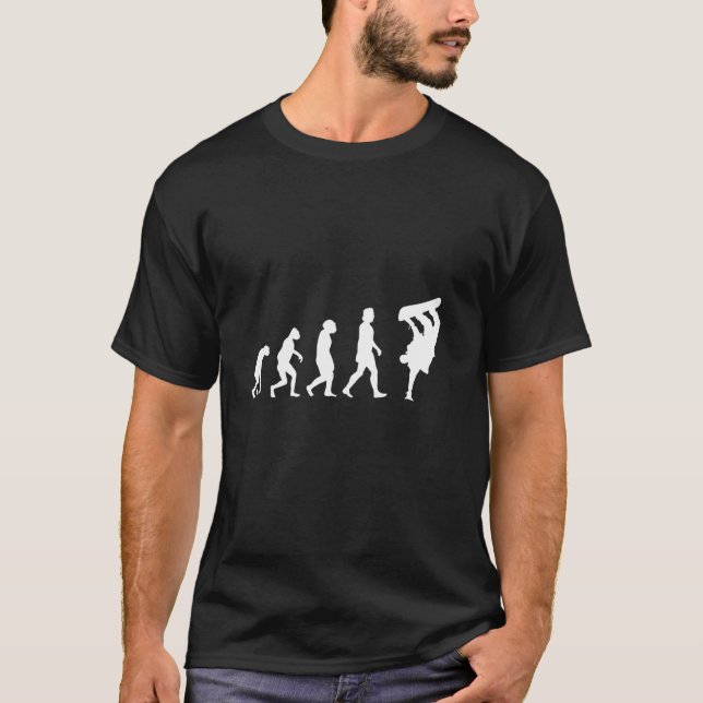 EVOLUTION SNOWBOARD T-Shirt (Front)