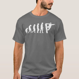 Evolution Snowboarder Snowboard Snowboarding T-Shirt