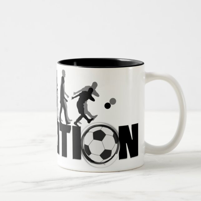 Evolution Soccer Mug (Right)