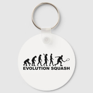 Evolution Squash Keychain