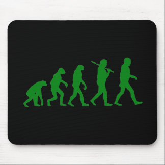 Evolution Standard - Green Mouse Pad