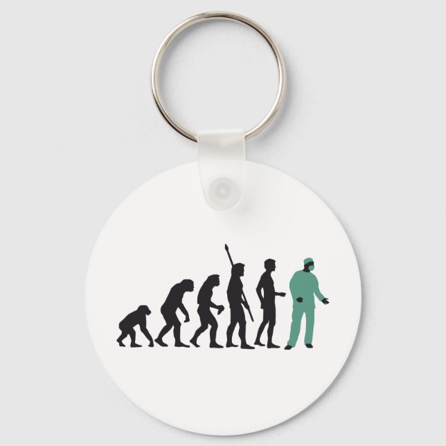 evolution surgeon keychain (Front)