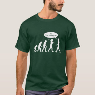 Evolution t shirt with apes
