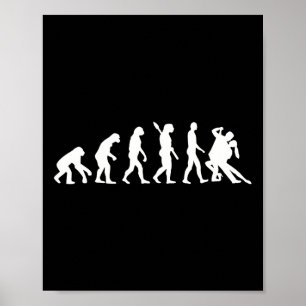 Evolution Tango Dancing Poster