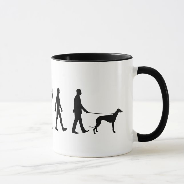 Evolution to Greyhound Owner Mug (Right)