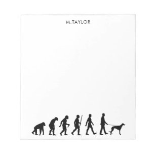 Evolution to Greyhound Owner Notepad