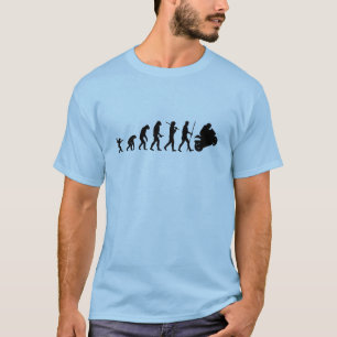 Evolution to motorcycle T-Shirt