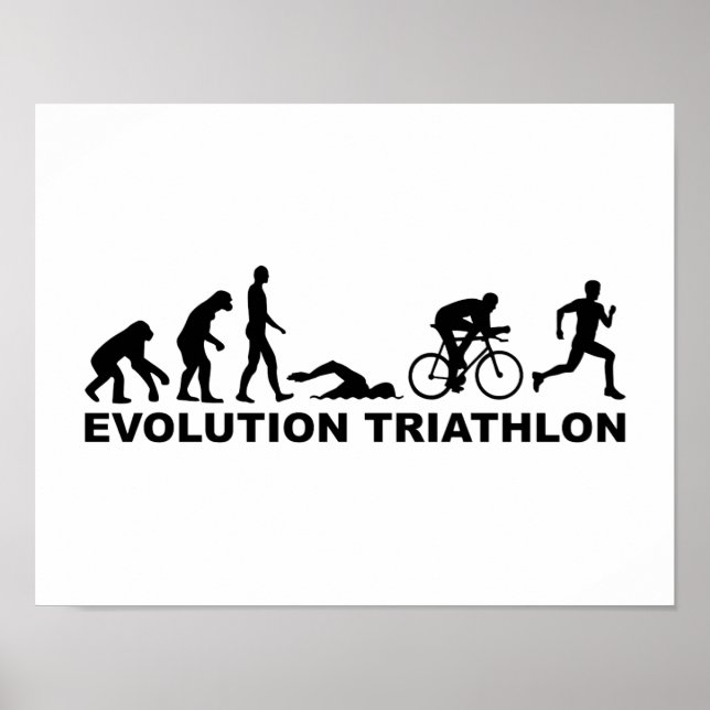 Evolution triathlon poster (Front)
