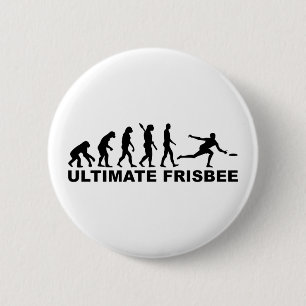 Evolution Ultimate Frisbee 2 Inch Round Button