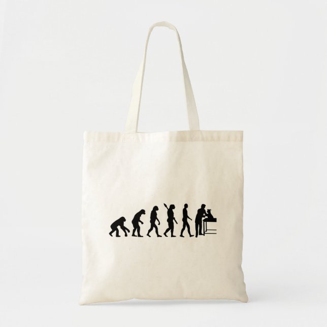 Evolution veterinarian tote bag (Front)