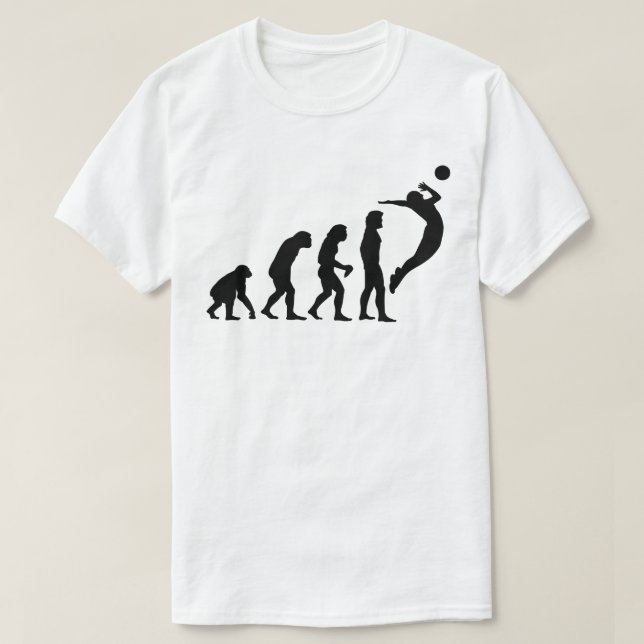 Evolution Volleyball T-Shirt (Design Front)