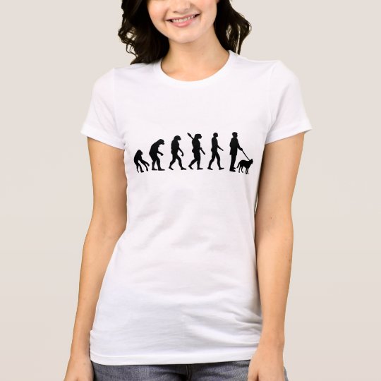 Evolution Walk the dog T-Shirt