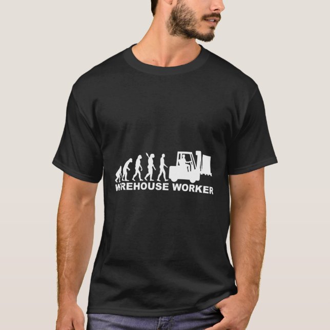 Evolution Warehouse Worker T-Shirt (Front)