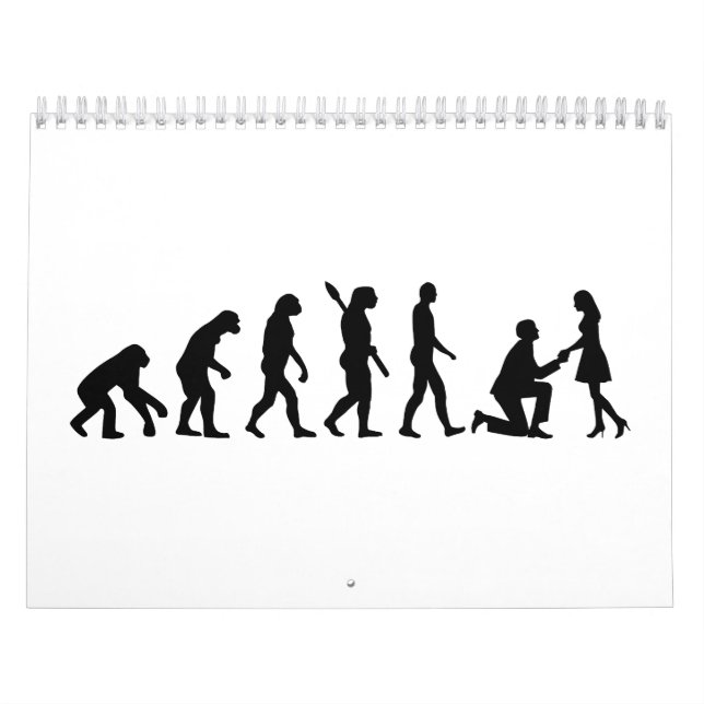Evolution Wedding proposal Calendar (Cover)