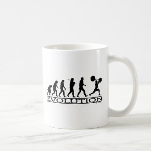 Evolution - Weight Lifter Coffee Mug