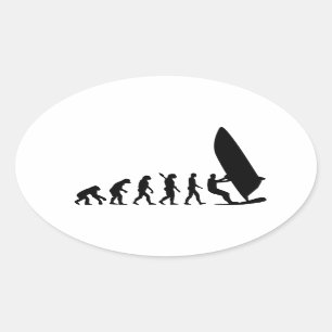 Evolution Windsurfing Oval Sticker