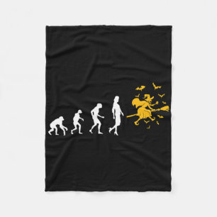 Evolution Witch Fleece Blanket