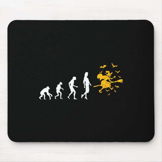 Evolution Witch  Mouse Pad (Front)