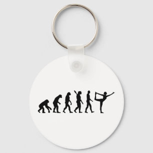 Evolution Yoga Keychain