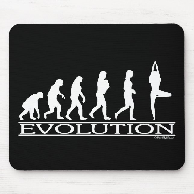 Evolution - Yoga Mouse Pad (Front)
