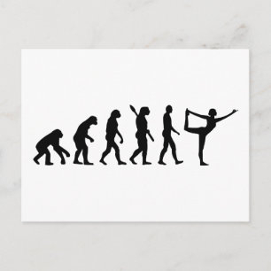 Evolution Yoga Postcard