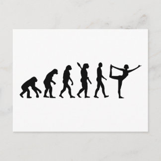 Evolution Yoga Postcard