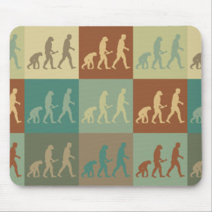 Evolutionary Biology Pop Art Mouse Pad