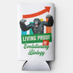 Evolutionary Biology Primate Humour Seltzer Can Cooler
