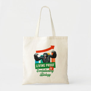 Evolutionary Biology Primate Humour Tote Bag