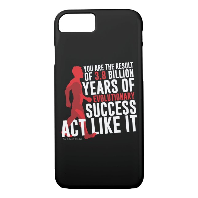 Evolutionary Success Case-Mate iPhone Case (Back)