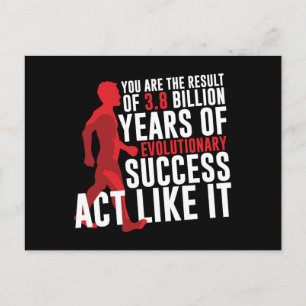 Evolutionary Success Postcard