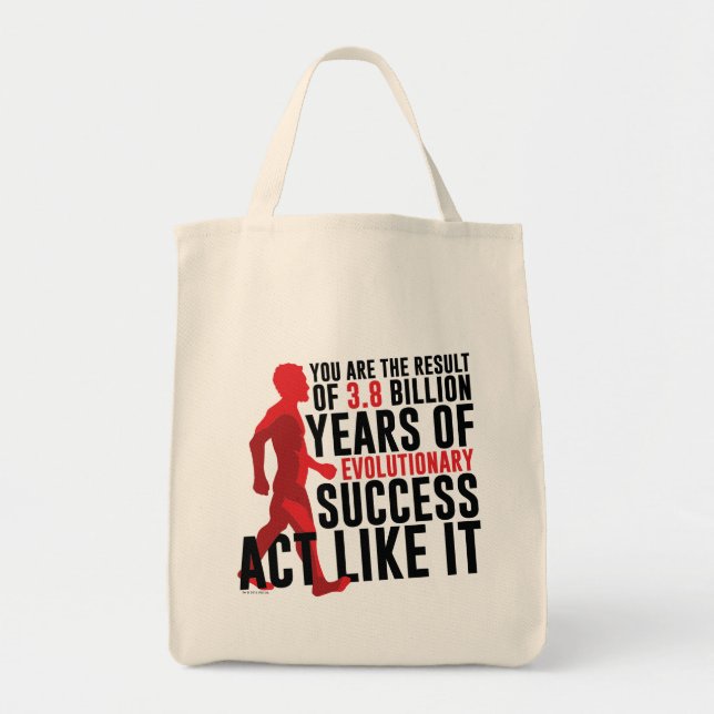 Evolutionary Success Tote Bag (Front)