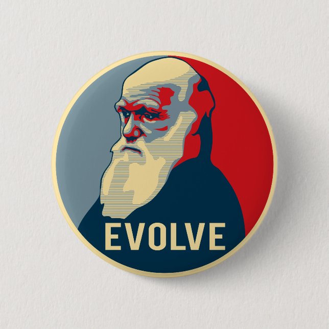 Evolve 2 Inch Round Button (Front)