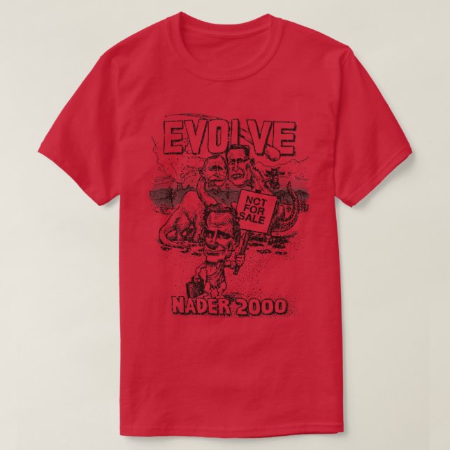 Evolve With Nader 2000 T-Shirt (Design Front)